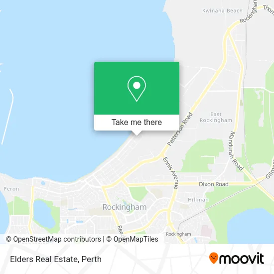 Mapa Elders Real Estate