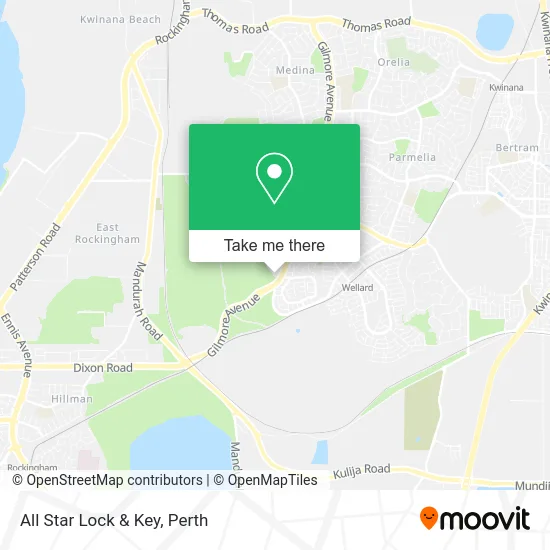 Mapa All Star Lock & Key