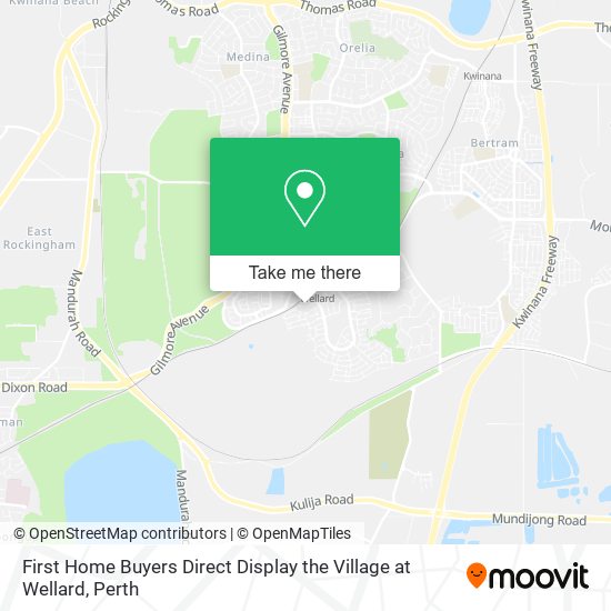 First Home Buyers Direct Display the Village at Wellard map
