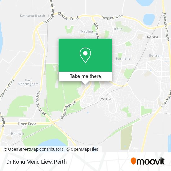 Dr Kong Meng Liew map