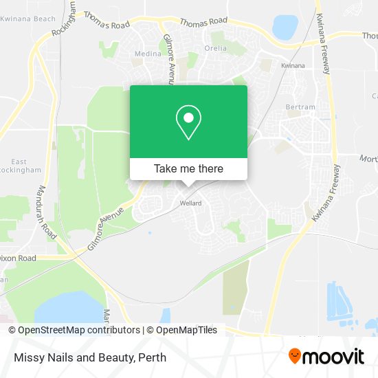 Missy Nails and Beauty map