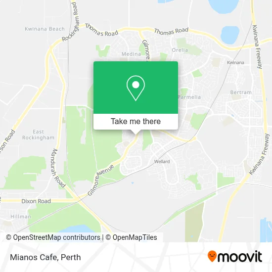 Mapa Mianos Cafe