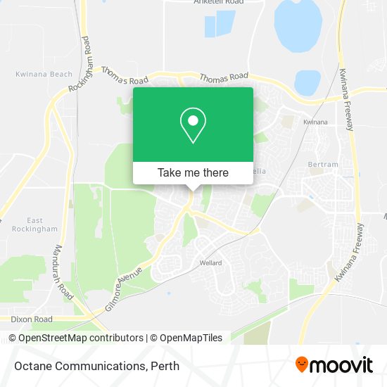 Octane Communications map