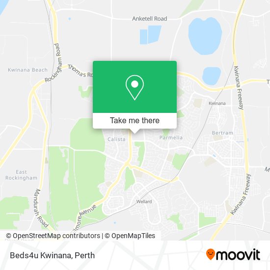 Beds4u Kwinana map