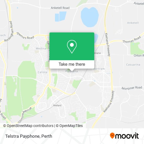Telstra Payphone map