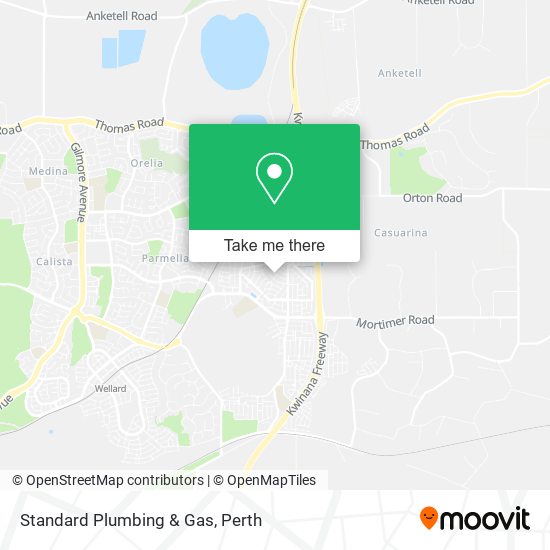 Standard Plumbing & Gas map