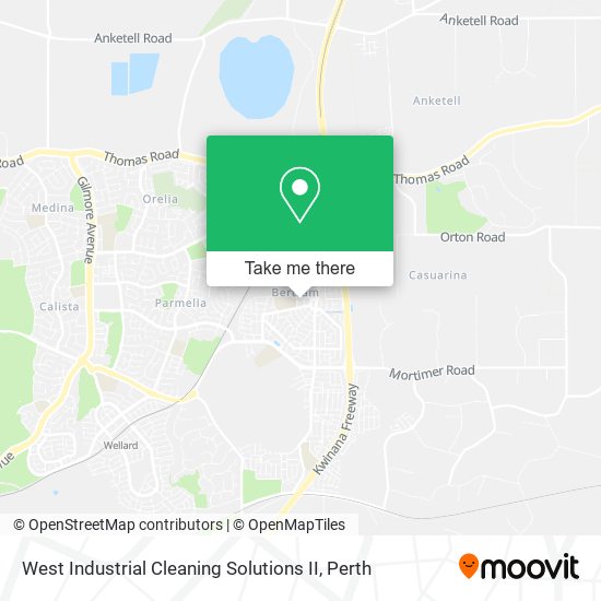 West Industrial Cleaning Solutions II map