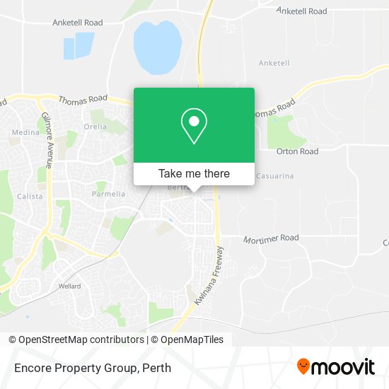 Encore Property Group map