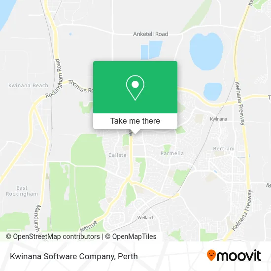 Mapa Kwinana Software Company