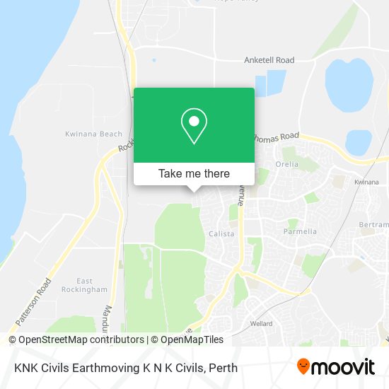 KNK Civils Earthmoving K N K Civils map