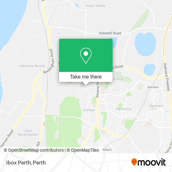 Ibox Perth map