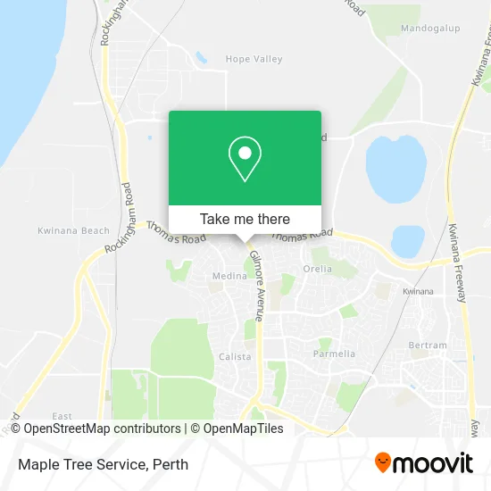 Mapa Maple Tree Service