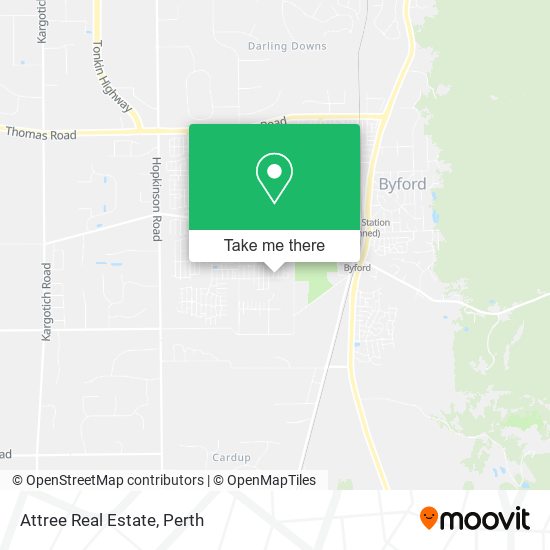 Attree Real Estate map