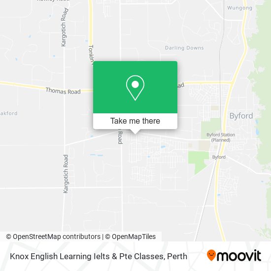 Knox English Learning Ielts & Pte Classes map