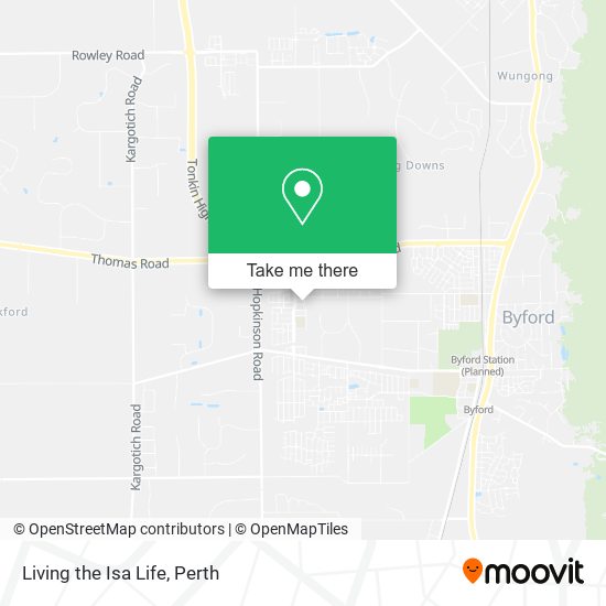 Living the Isa Life map