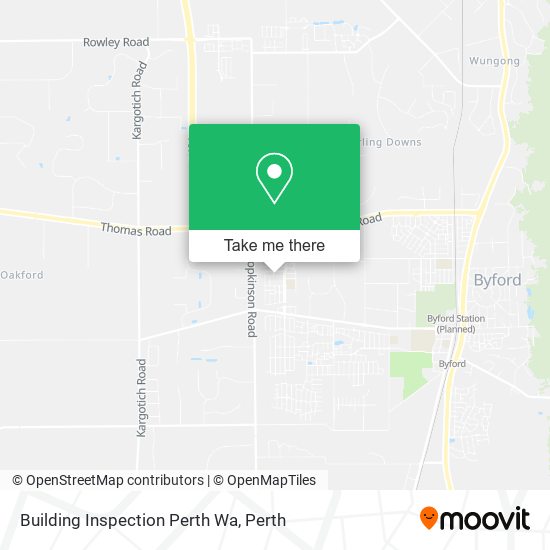 Building Inspection Perth Wa map
