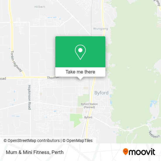 Mum & Mini Fitness map