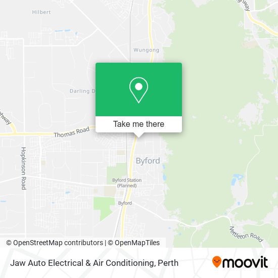 Jaw Auto Electrical & Air Conditioning map