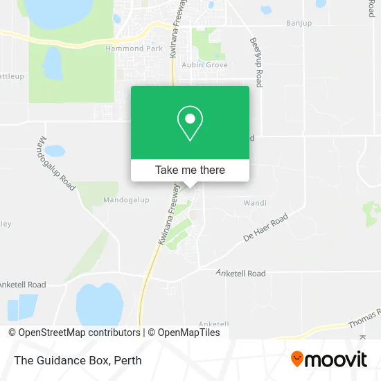 Mapa The Guidance Box