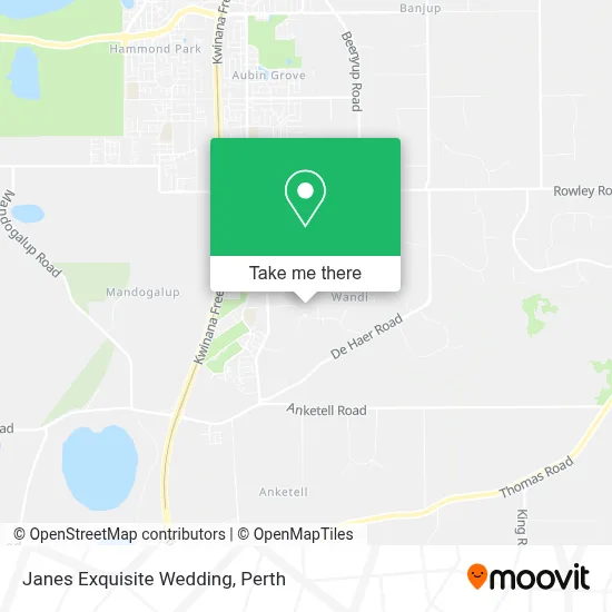 Mapa Janes Exquisite Wedding