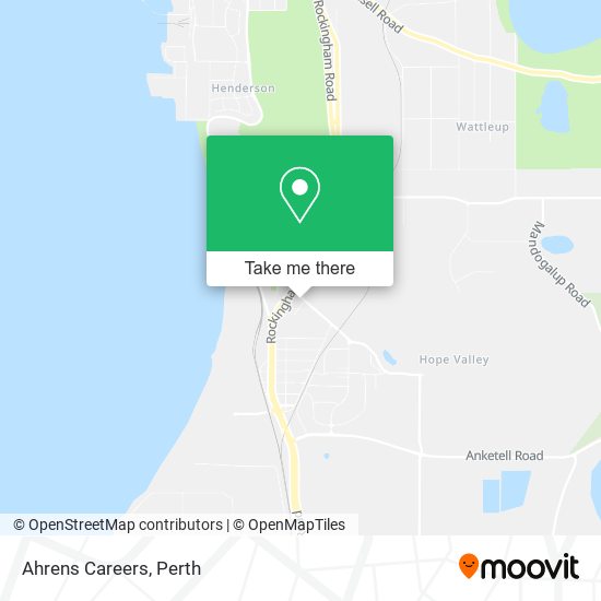Ahrens Careers map