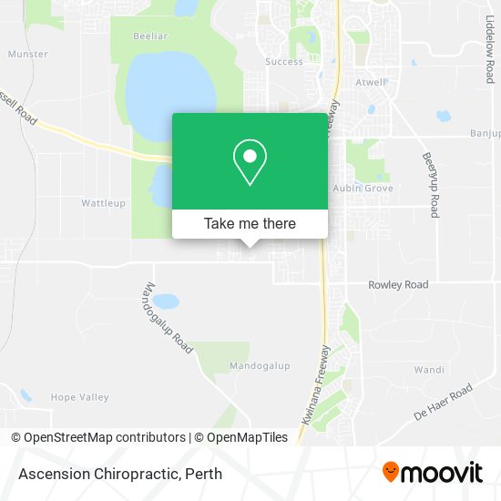 Ascension Chiropractic map
