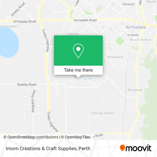 Imom Creations & Craft Supplies map