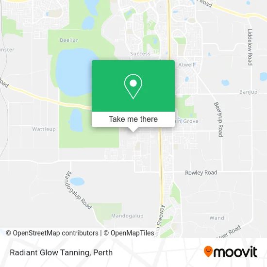 Mapa Radiant Glow Tanning