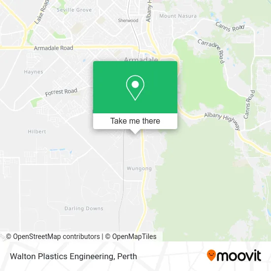 Mapa Walton Plastics Engineering