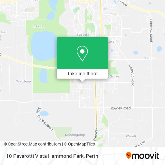 10 Pavarotti Vista Hammond Park map