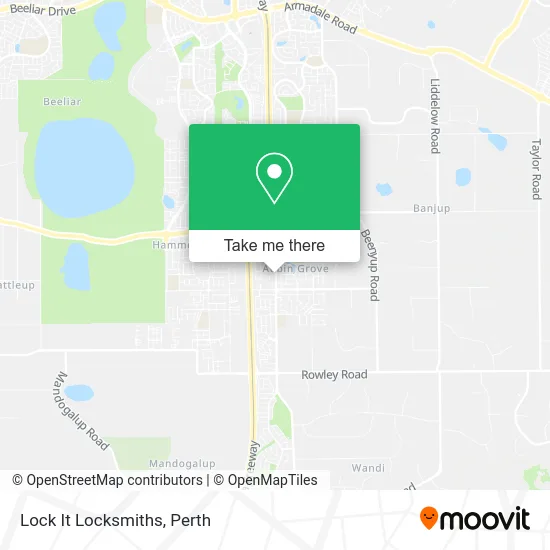 Mapa Lock It Locksmiths