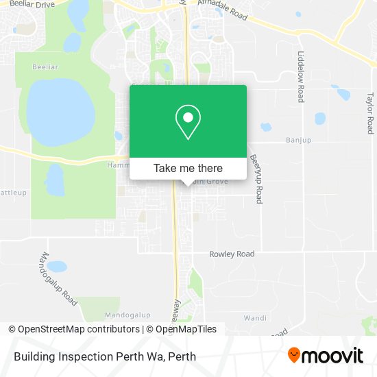 Building Inspection Perth Wa map