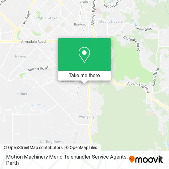 Motion Machinery Merlo Telehandler Service Agents map