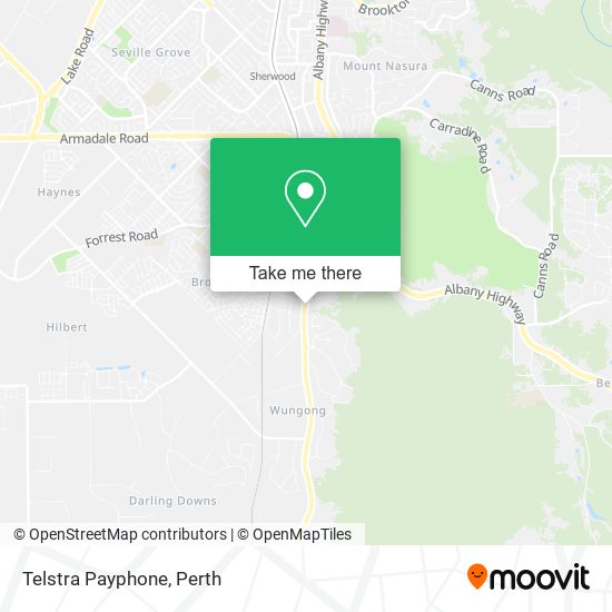 Telstra Payphone map