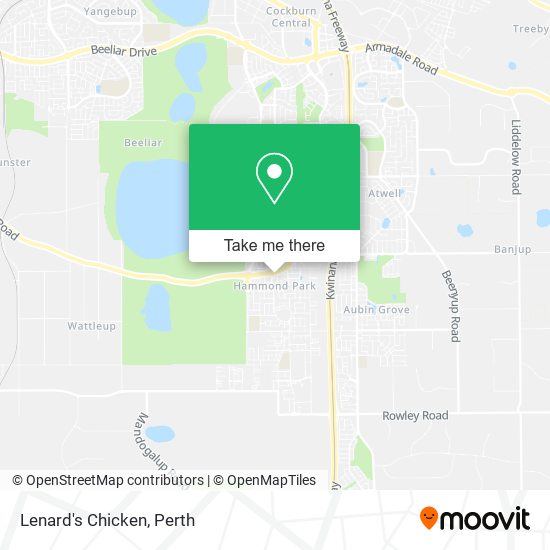 Lenard's Chicken map