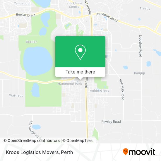 Mapa Kroos Logistics Movers