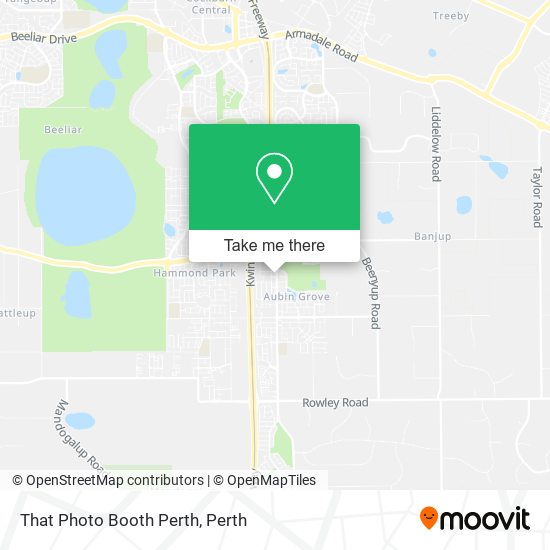 That Photo Booth Perth map