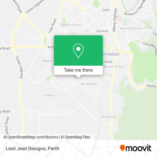 Liesl Jean Designs map