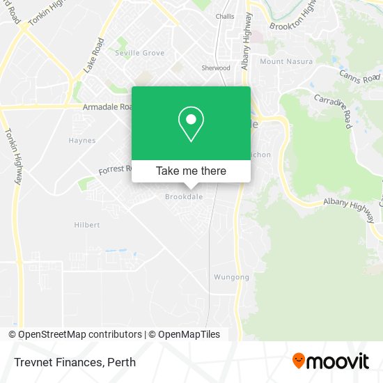 Trevnet Finances map