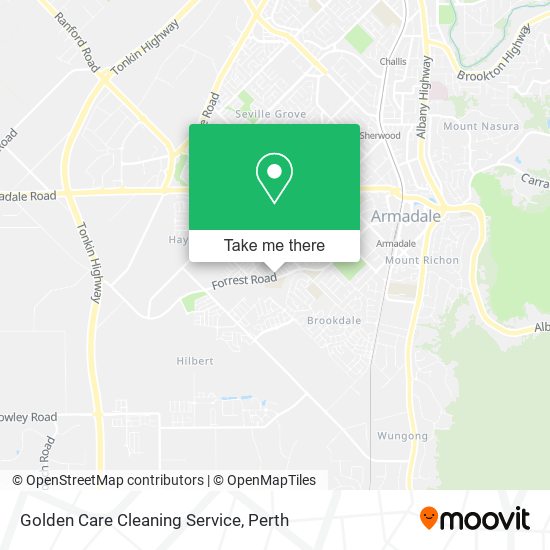 Golden Care Cleaning Service map