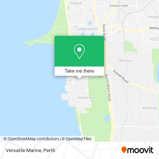 Versatile Marine map