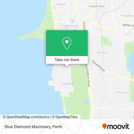 Mapa Blue Diamond Machinery