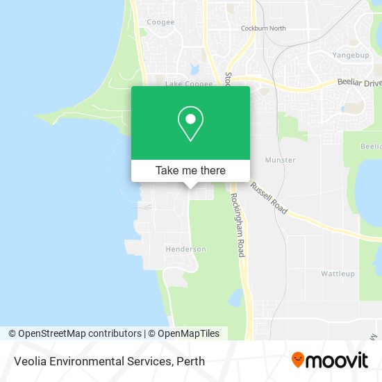 Veolia Environmental Services map