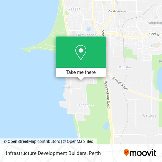 Infrastructure Development Builders map