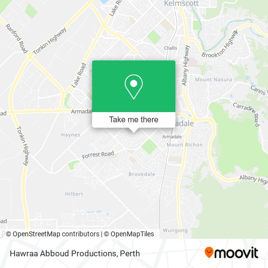 Hawraa Abboud Productions map