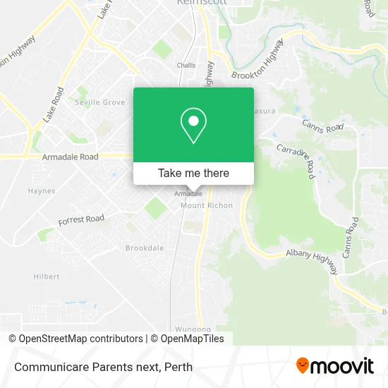 Mapa Communicare Parents next