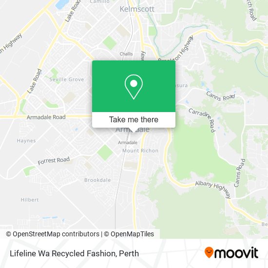 Mapa Lifeline Wa Recycled Fashion