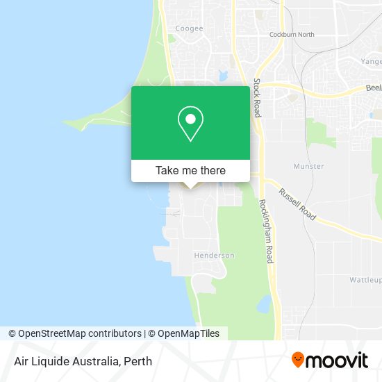 Air Liquide Australia map