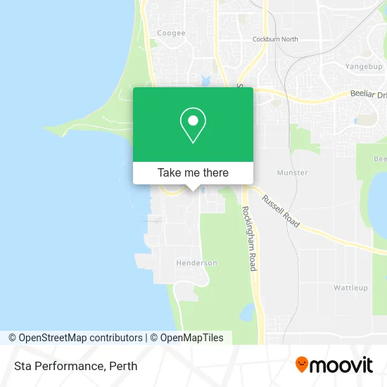 Mapa Sta Performance