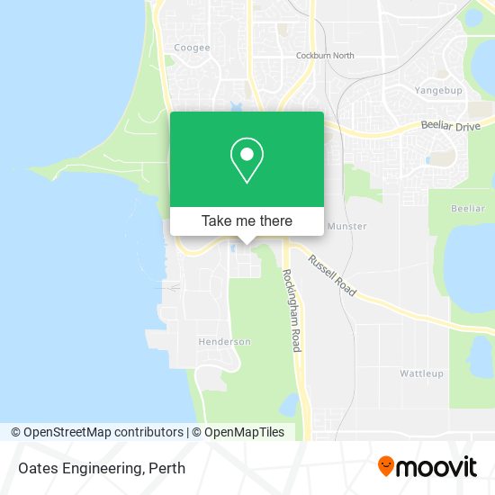 Oates Engineering map